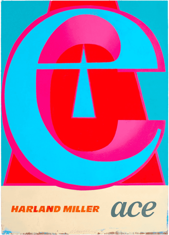 Harland Miller, ‘Ace (Large)’, 2019, Print, Etching with woodcut, Manifold Editions, Numbered