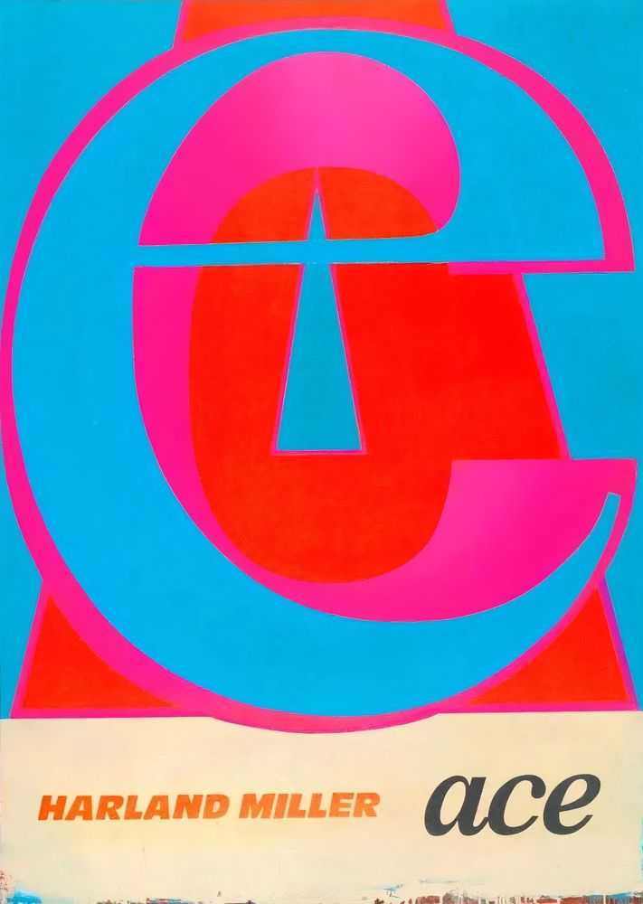 Harland Miller, ‘Ace (Small)’, 2019, Print, Etching with blockprinting, Manifold Editions, Numbered