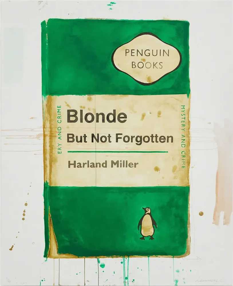 Harland Miller, ‘Blonde But Not Forgotten’, 2013, Print, 15 colour screenprint on 410gsm Somerset paper, White Cube, Numbered
