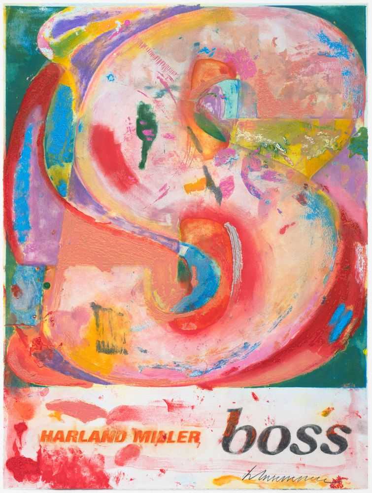 Harland Miller, ‘Boss’, 2026, Print, Etching, Manifold Editions, Numbered