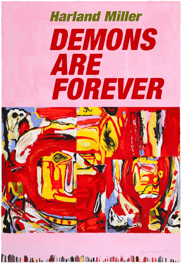 Harland Miller, ‘Demons Are Forever’, 2024, Print, Etching with relief printing, Manifold Editions, Numbered, Handfinished
