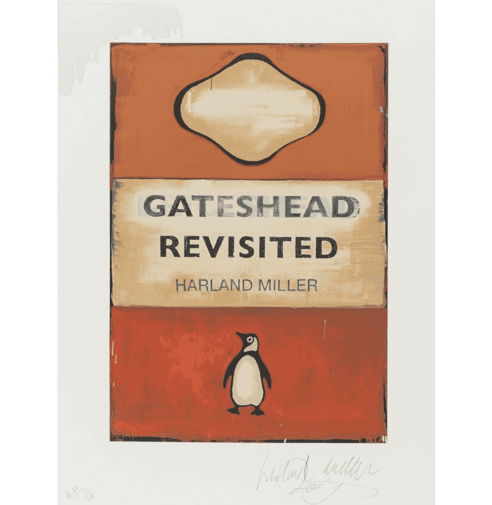 Harland Miller, ‘Gateshead Revisited’, 2009, Print, Screenprint in colours, on Somerset wove paper, Baltic Editions, Numbered, Dated