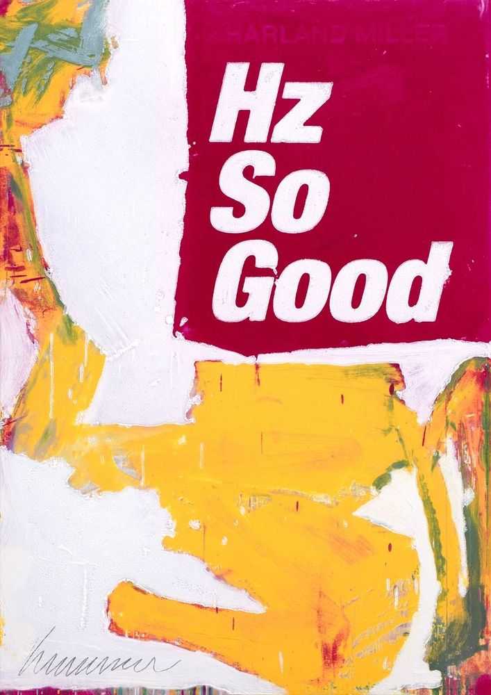 Harland Miller, ‘Hz So Good’, 2023, Print, Etching with relief printing, Artspace, Numbered
