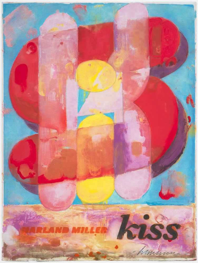 Harland Miller, ‘Kiss’, 2026, Print, Etching, Manifold Editions, Numbered