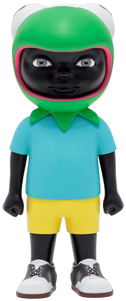 Hebru Brantley, ‘Free Advice’, 01-04-2021, Sculpture, Bronze sculpture finished with urethane paint, Avant Arte, Numbered