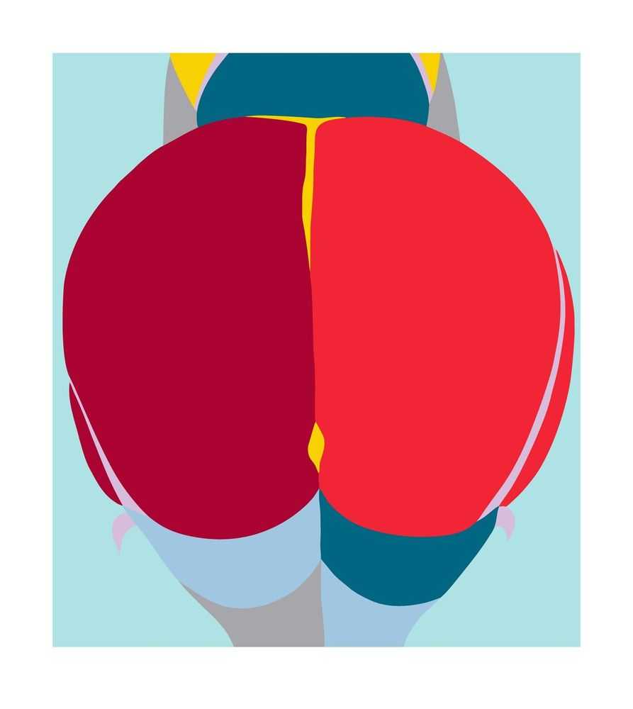 Helen Beard, ‘Red Moon’, 2021, Print, Silkscreen on Somerset Tub 410gsm, Reflex Amsterdam, Numbered