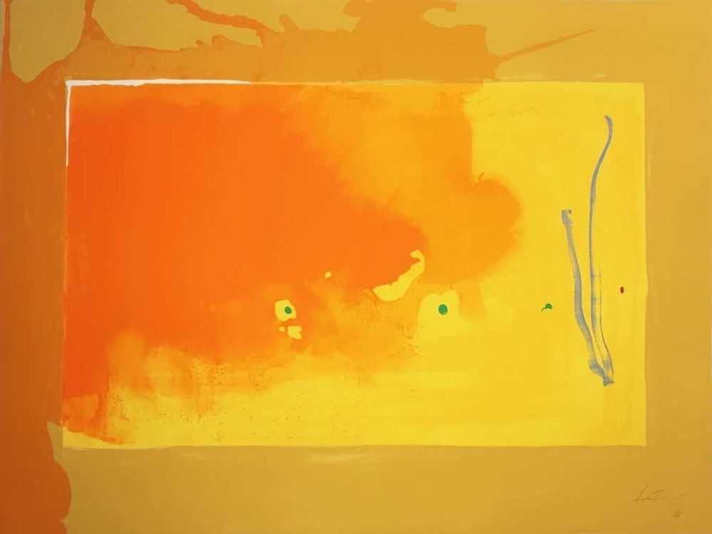 Helen Frankenthaler, ‘Bilbao’, 1998, Print, Lithograph in colors on wove paper, Art of This Century, Numbered, Dated