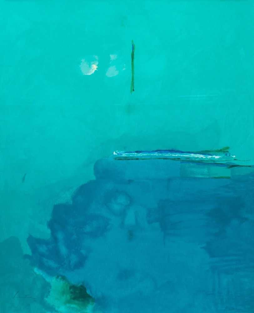 Helen Frankenthaler, ‘Contentment Island’, 2004, Print, Hand pulled silkscreen in 38 colors, null, Numbered