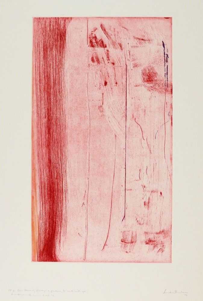 Helen Frankenthaler, ‘Pompeii’, 1976, Print, Drypoint, etching, sugar-lift etching, soft-ground etching and aquatint printed in five colors on White CM Fabriano Classico paper, null, Numbered, Dated
