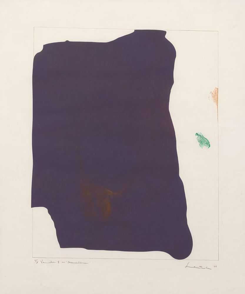 Helen Frankenthaler, ‘Variation I on Mauve Corner’, 1969, Print, Lithograph, Universal Limited Art Editions, Numbered