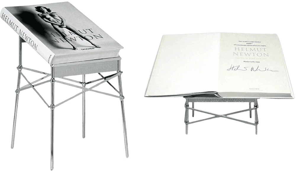 Helmut Newton, ‘Sumo’, 1999, Photography, Book with Philippe Starck Stand, null, Numbered