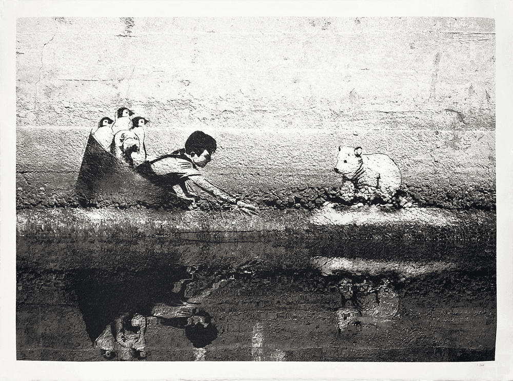 Hijack, ‘Dehabitation Rehabilitation’, 2020, Print, Screen print on hand-pulled, deckled edge 300gsm fine art paper., null, Numbered