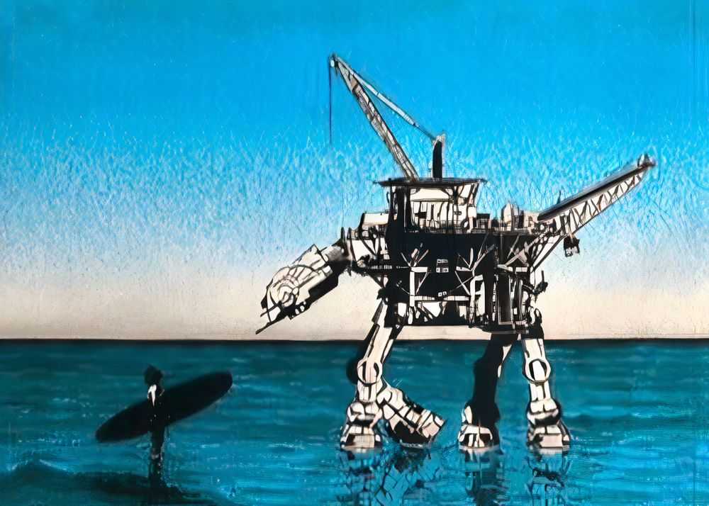 Hijack, ‘Drill & Spill’, 2019, Print, Hand pulled, hand deckled silkscreen print with colours, null, Numbered