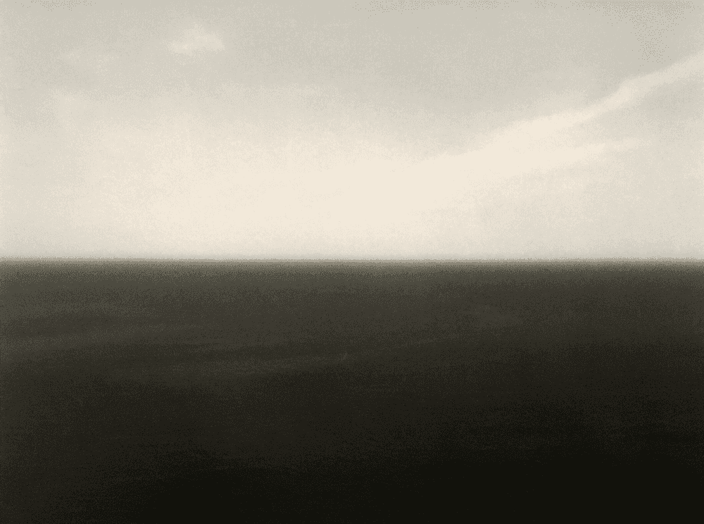 Hiroshi Sugimoto, ‘Black Sea, Oakbayir, 1991’, 1991, Print, Tri-tone lithograph tipped to mat with blind embossed title, Kyoto Shoin Co., Numbered