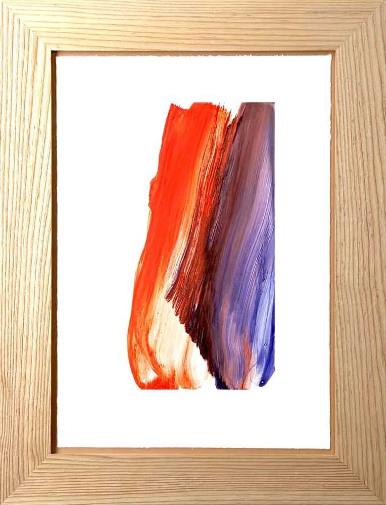 Howard Hodgkin, ‘Brushstroke’, 2010, Print, Screenprint on Somerset textured white 100% rag, Art Fund, Numbered, Framed