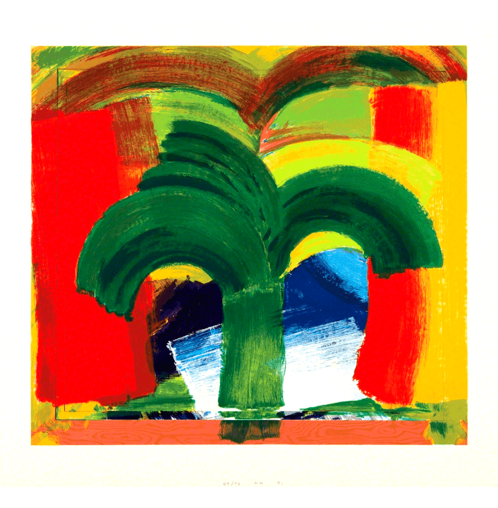 Howard Hodgkin, ‘In Tangier’, 1991, Print, Screenprint in colours on Huntsman Velvet paper, Self-released, Numbered, Dated