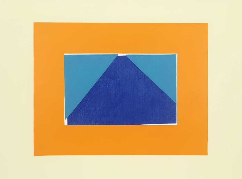Howard Hodgkin, ‘Indian View C’, 1971, Print, Screenprint in colours on J Green paper, Leslie Waddington Prints, Numbered, Dated