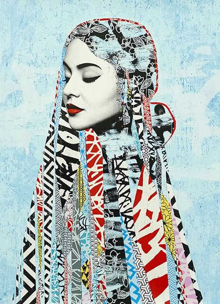 Hush, ‘Arcane (Shallow Blue)’, 28-10-2021, Print, 21 layer screen print, including a Gloss UV Black on 350gsm Somerset Satin hand made cotton paper, One Thirty 3, Numbered