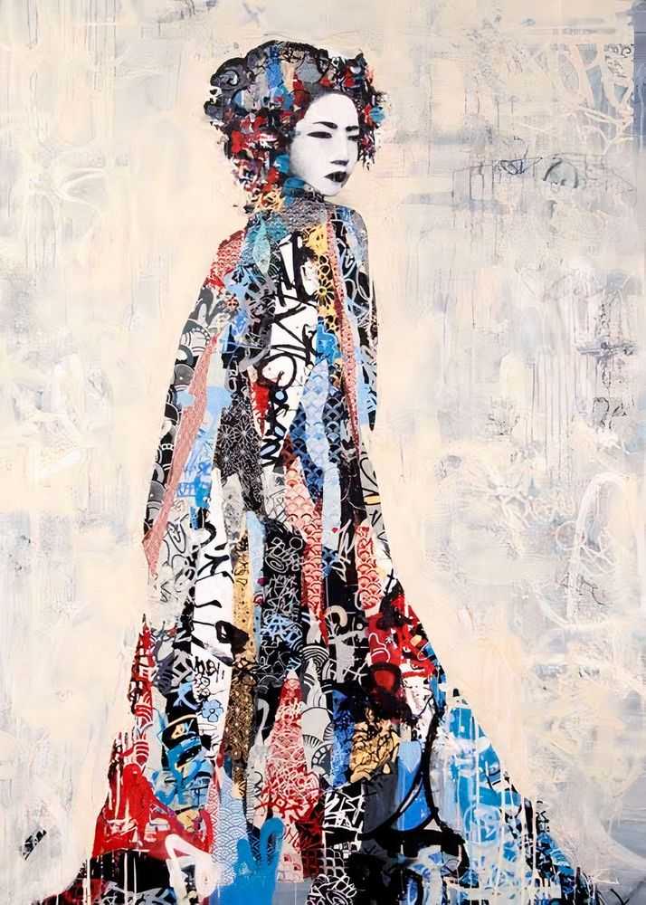 Hush, ‘Twin Light’, 05-06-2011, Print, 9 Colours + Gold metallic, 3 Varnishes, Hand Finished with Acrylic & Spray paint on 300gsm Hand made Somerset White Velvet, New Image Art, Numbered, Handfinished