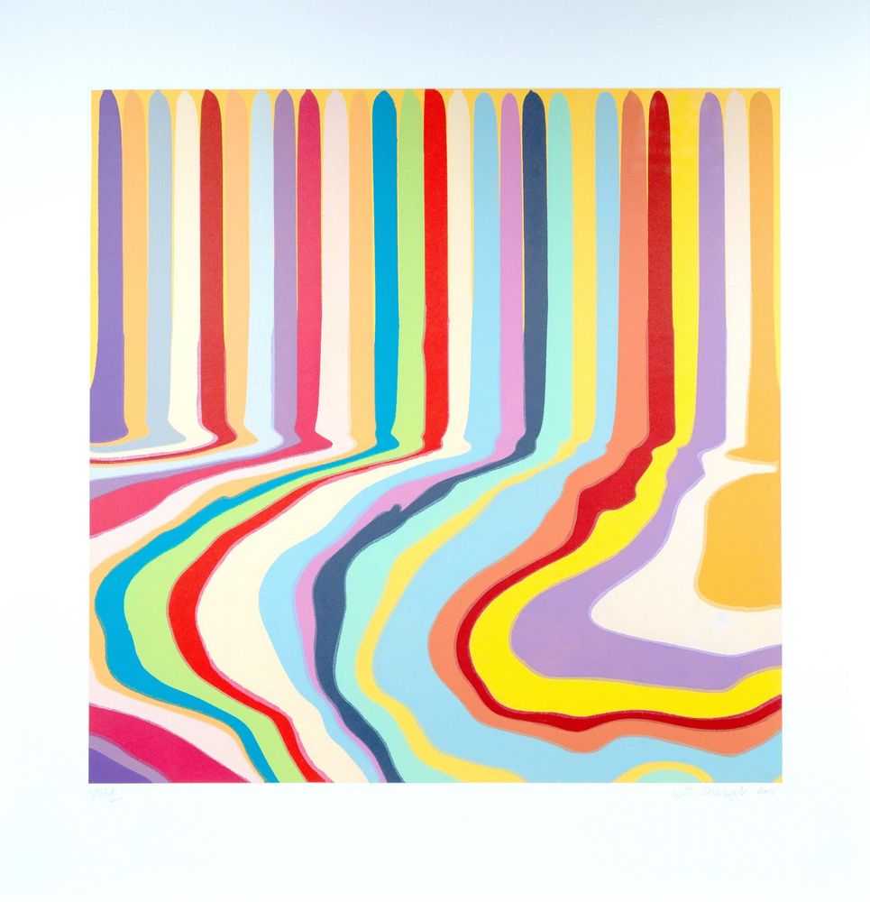 Ian Davenport, ‘Citric Etching’, 2011, Print, Etching with chine college on Hahnemuhle Bright White 300 gsm paper, null, Numbered