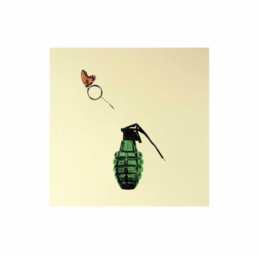 Imbue, ‘Butterfly Effect (Cream)’, 12-10-2012, Print, 4 colour, hand pulled screen print on heavy 300gsm smooth white paper, Imbue Source, Numbered