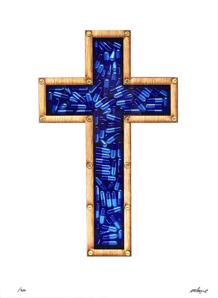 Imbue, ‘Drug Lord (Blue)’, 2020, Print, Screenprint on 290gsm high-gloss art paper, Imbue Source, Numbered