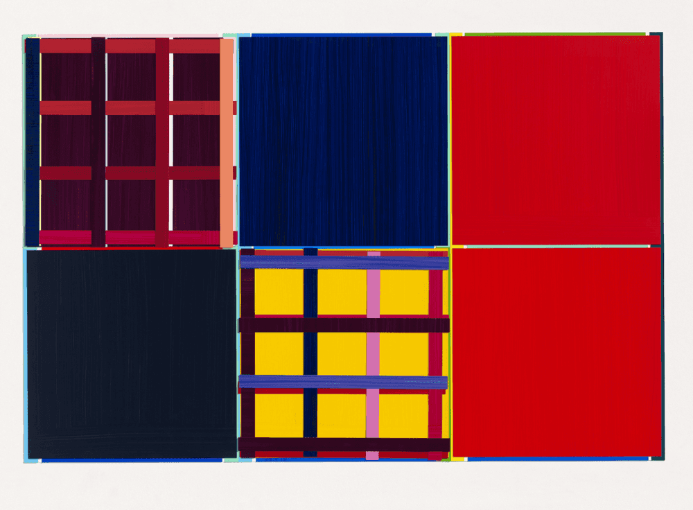 Imi Knoebel, ‘Lolloo Ed.’, 2010, Print, Acrylic painted on plastic foil, null, Dated
