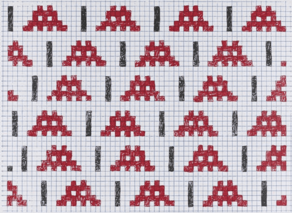 Invader, ‘Homeworks (Unsigned)’, 2006, Print, Screenprint in colours on paper, Pictures on Walls, Numbered