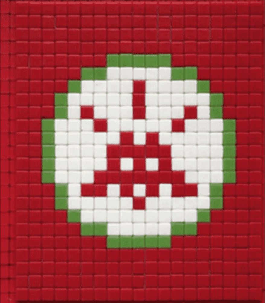 Invader, ‘Invaderoma - Mosaic Book Cover (First Edition)’, 2010, Sculpture, Hard cover book with micro mosaic of micro ceramic tiles, Self-released, Numbered