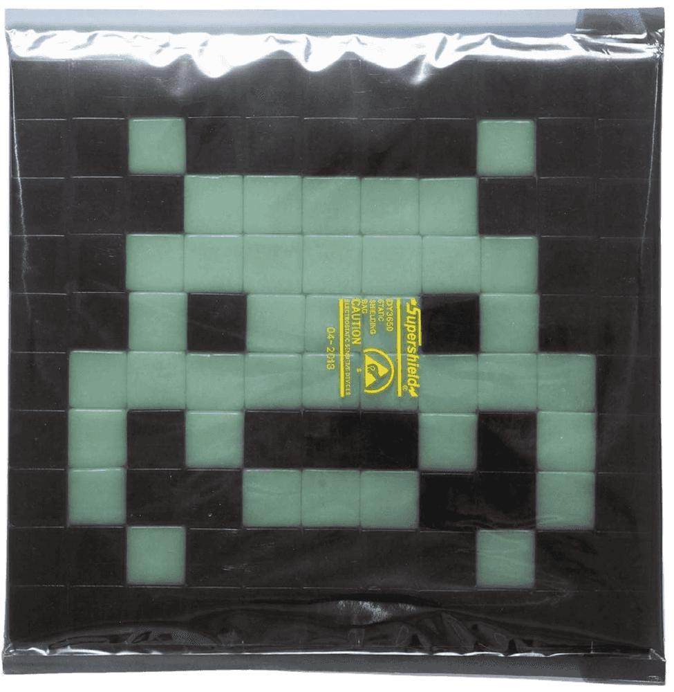 Invader, ‘Invasion Kit #15 (Glow In The Space)’, 2013, Sculpture, Mosaic tiles, Self-released, Numbered, Dated