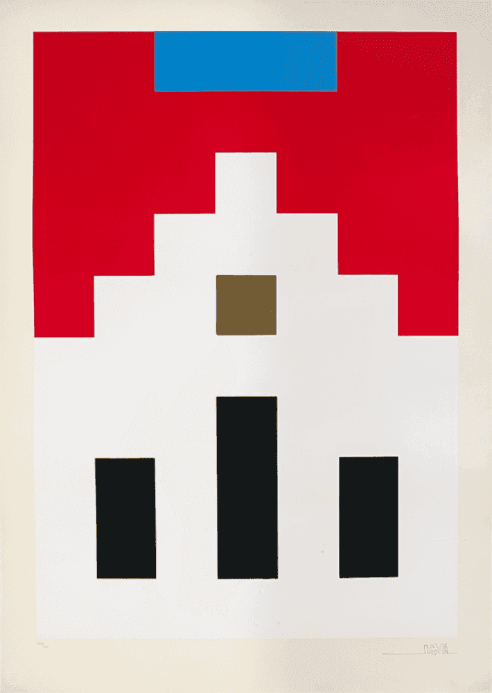 Invader, ‘Marlboro’, 2014, Print, Serigraph on 100% cotton rag archival paper with deckled edges, Art Alliance, Numbered, Dated