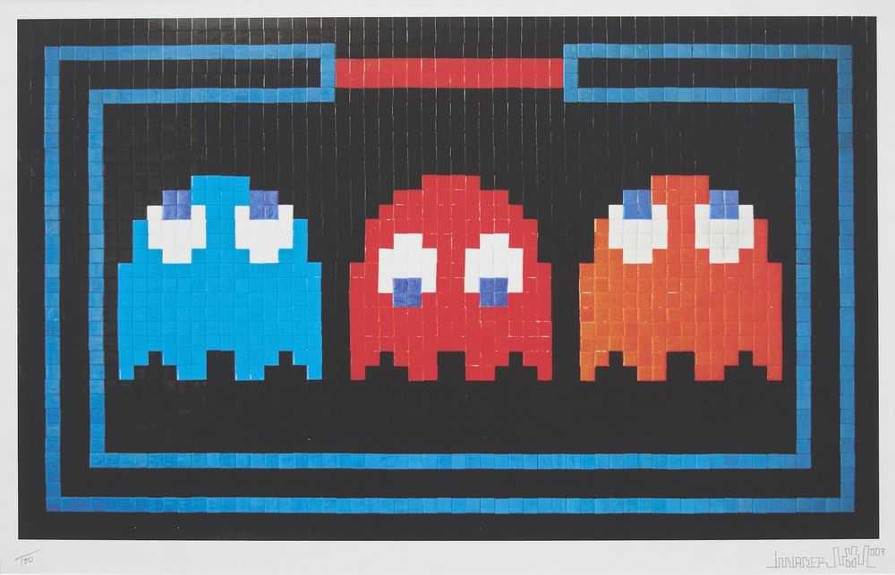 Invader, ‘Prisoners’, 2007, Print, Giclee print in colours, State Of Play Zine, Numbered, Dated
