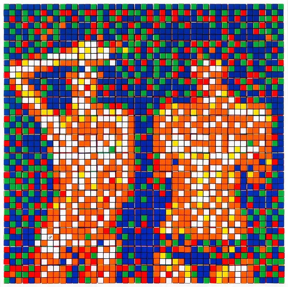 Invader, ‘Rubik Country Life NVDR1-3’, 12-02-2023, Print, Diasec-mounted Giclée on aluminium composite panel, Heni, Numbered