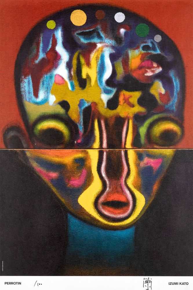 Izumi Kato, ‘Untitled 1 (Homme Rouge - Signed)’, 2022, Print, Offset lithograph, Perrotin, Numbered