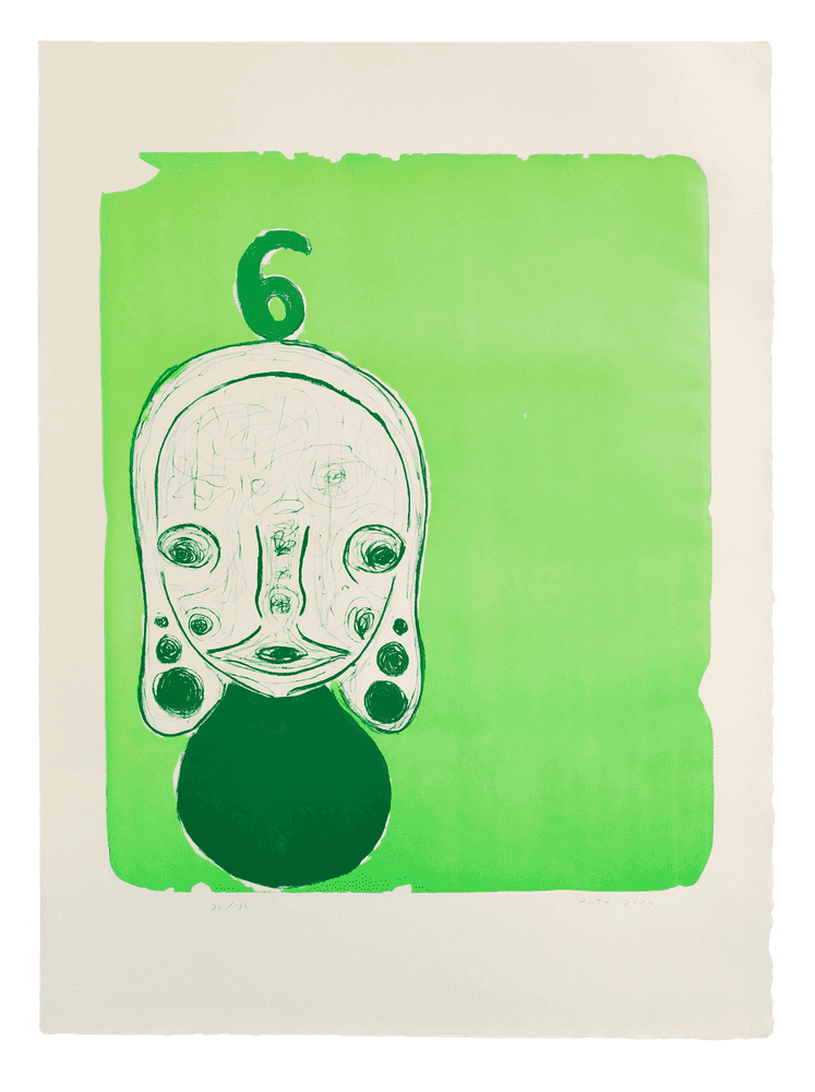 Izumi Kato, ‘Untitled 36 (The Head Suite)’, 2020, Print, Lithograph on Japanese washi paper, Item Editions, Numbered, Dated