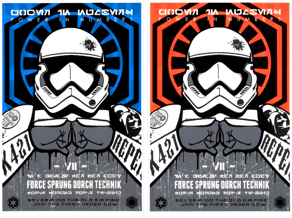 JJ Adams, ‘First Order (Jedi & Dark Side)’, 2019, Print, Pair of 2 pigment prints, null, Numbered