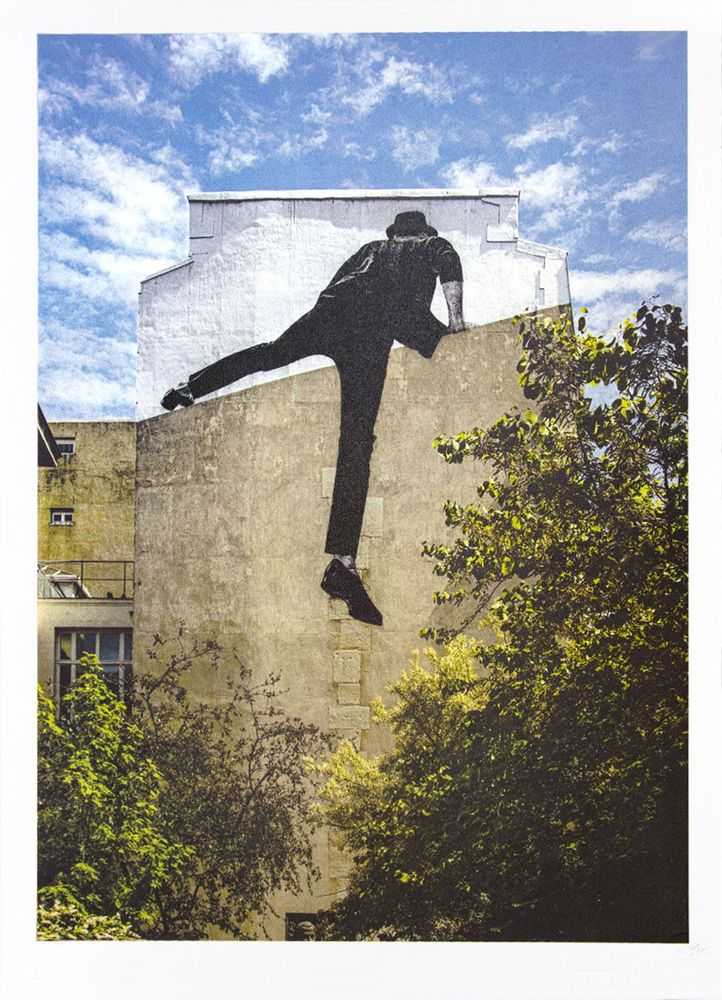 JR, ‘No Trespassing, Paris, France, 2021’, 24-06-2022, Print, 21 colours lithograph printed on Marinoni machine, Social Animals, Numbered, Dated
