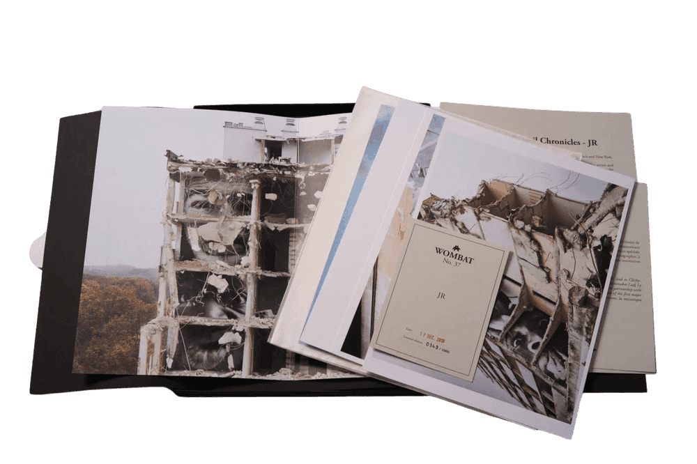 JR, ‘Wombat Artist Box 37’, 2024, Collectible, Contains one authentic numbered photographic print and an artist's unpublished portfolio. The boxes are numbered in limited edition., Wombat, Numbered