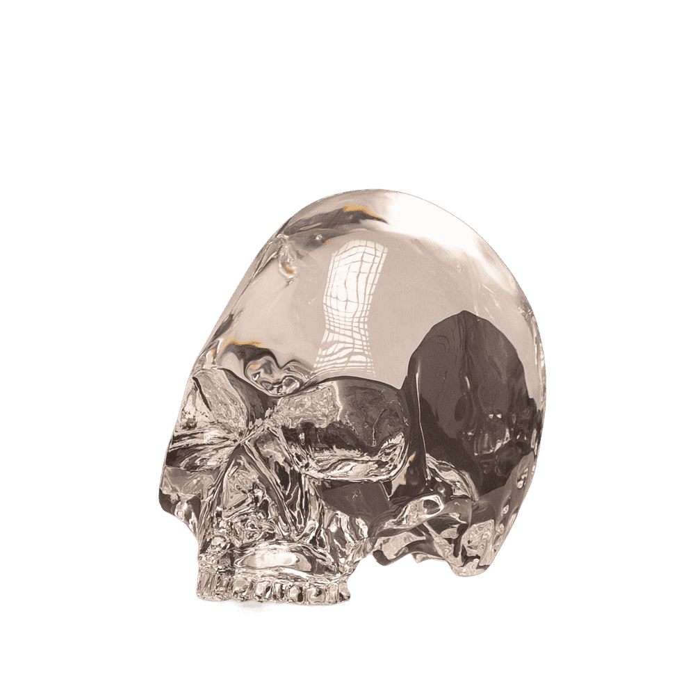 Jack Of The Dust, ‘Crystal Skull - Life Size’, 2025, Sculpture, Cast Resin Sculpture, null, Numbered, Handfinished