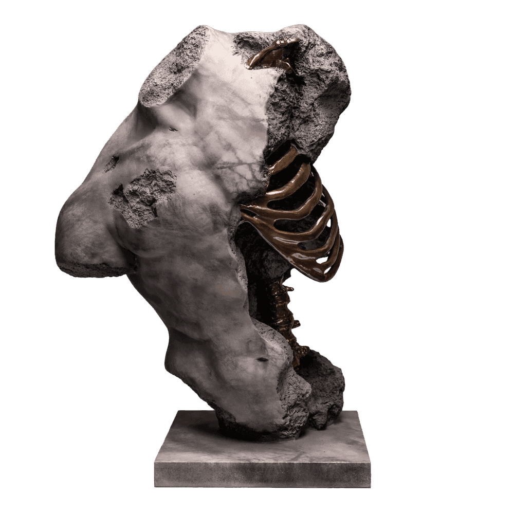 Jack Of The Dust, ‘David & Gaddi - Marble’, 2021, Sculpture, Cast Resin Sculpture, null, Numbered, Handfinished