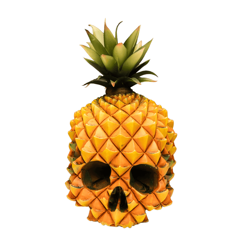 Jack Of The Dust, ‘Pineapple Skull’, 2020, Sculpture, Cast Resin Sculpture, null, Numbered, Handfinished
