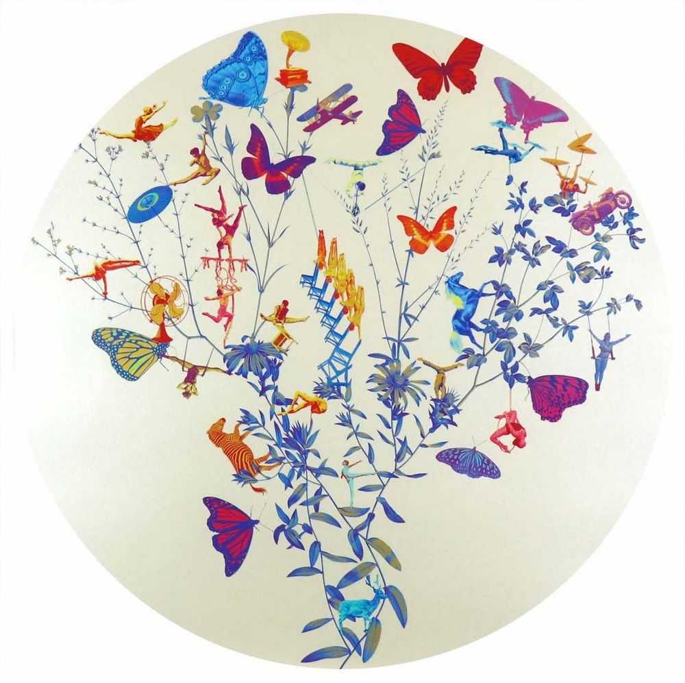 Jacky Tsai, ‘Floral Play (Shanghai Tang Series)’, 30-05-2014, Print, Archival print with 3 colour screenprint overlay on Somerset Satin 330gsm paper, Eyestorm, Numbered