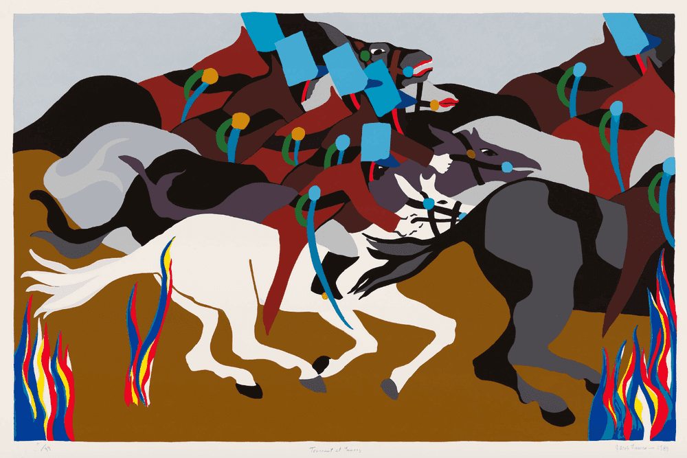 Jacob Lawrence, ‘Toussaint at Ennery’, 1989, Print, Silk screen on paper, null, 