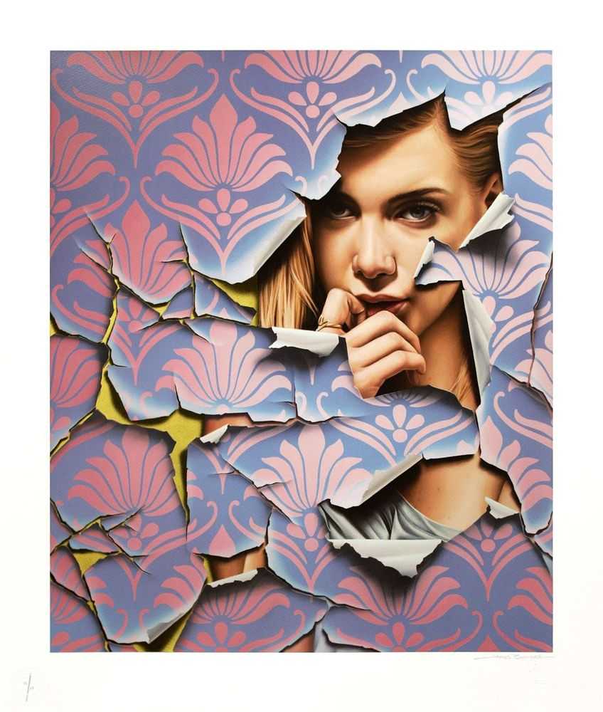 James Bullough, ‘Linger (Copper Leaf)’, 26-11-2020, Print, 23 Colour Screen Print On 300 gsm Somerset Paper With Copper Leaf, Graffiti Prints, Numbered