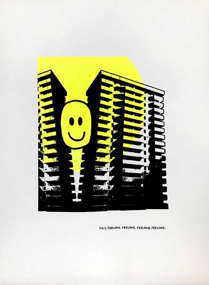Stuart Semple, ‘The Feeling’, 2021, Print, 2 colour screen print on Saunders Waterford 300gsm paper, L-13 Light Industrial Workshop, Numbered