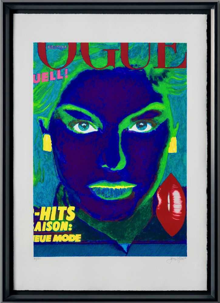 James Francis Gill, ‘German Vogue’, 2023, Print, Serigraph, Castle Fine Art, Numbered, Framed