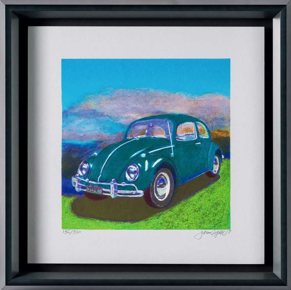 James Francis Gill, ‘Mini Bug - Turquoise’, 2022, Print, Serigraph, Castle Fine Art, Numbered, Framed
