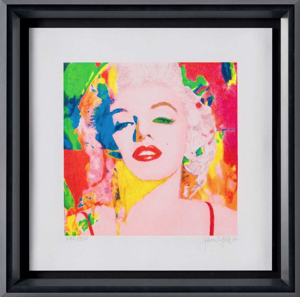 James Francis Gill, ‘Mini Marilyn 1’, 2024, Print, Serigraph, Castle Fine Art, Numbered, Framed