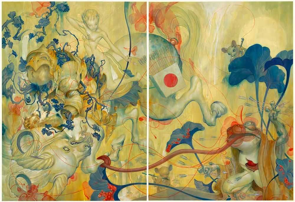 James Jean, ‘Ballad’, 07-02-2009, Print, Pigment on photo rag 308gsm paper, Jonathan LeVine Gallery, Numbered