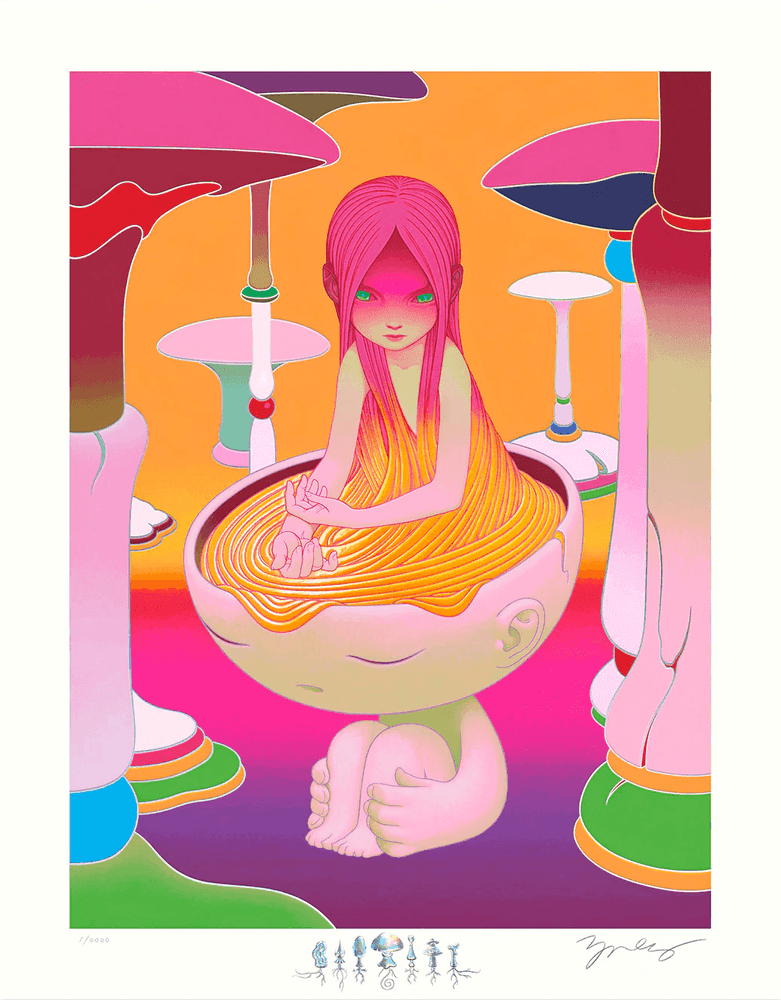 James Jean, ‘Bath’, 26-01-2022, Print, Pigment print, Self-released, Numbered